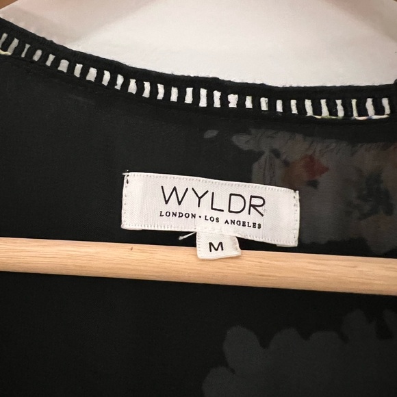 Silk Flower Print Dress - Picture 2 of 4